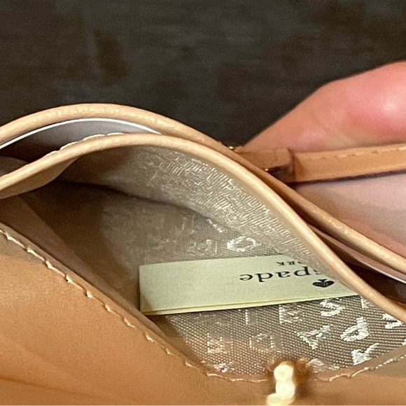 NWT Kate Spade Flamingo Pink Valencia Road Small Bow Wallet - Picture 8 of 11